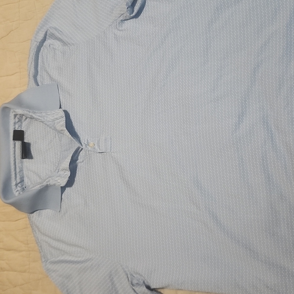 Jos. A. Bank Brand Light Blue Men's Polo Shirt Size XL